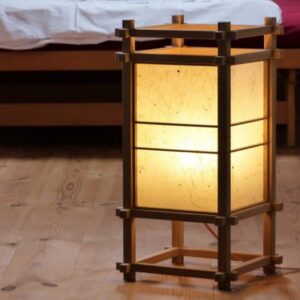 Make your own Japanese Shoji style table lamp
